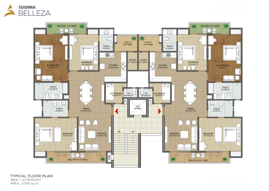 Sushma BELLEZA Low - Rise Villa Floors